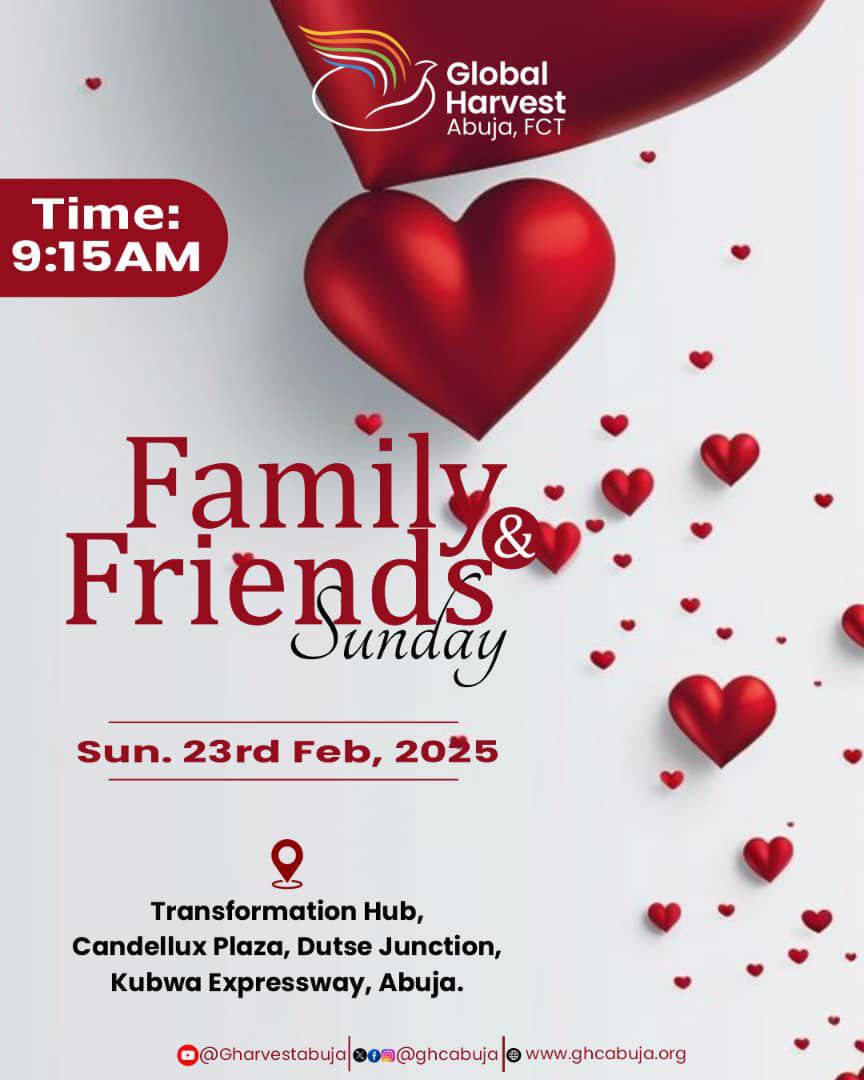Family & Friends Sunday